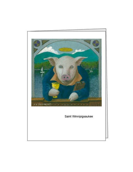 Notecard: Saint Winnipigsaukee