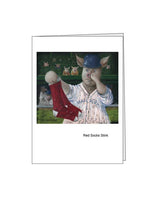 Notecard: Red Socks Stink