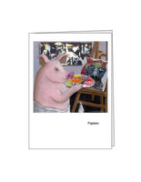 Notecard: Pigasso