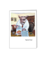 Notecard: Pigmund Freud