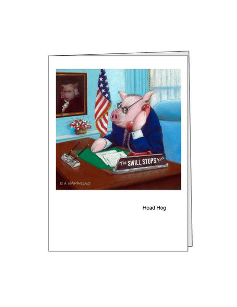 Notecard: Head Hog