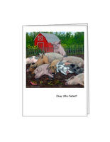 Notecard: OK, Who Farted?