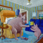 Matted Large Print: Go Ahead, Pull My Hoof