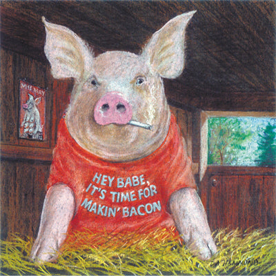 Framed print: Male Chauvinist Pig
