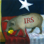 Matted Large Print: The Yellow Rose of Taxes
