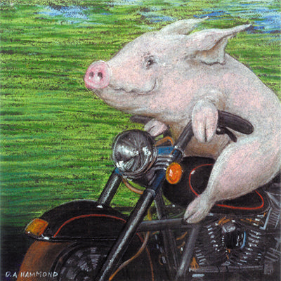 Framed print: Pork Chopper