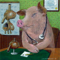 Framed print: Porktologist