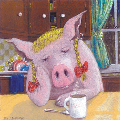 Framed print: Sometimes You Feel Like a Sow, Sometimes You Don't