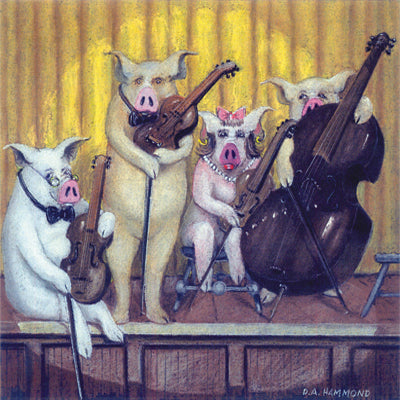 Matted Large Print: Ham String Quartet