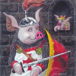 Framed print: Sir Oinksalot