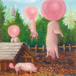 Matted Large Print: Why You Never Feed Pigs Bubble Gum