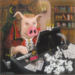 Matted Large Print: Ludpig van Beethoven's Fifth