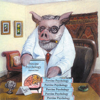 Matted Mini Print: Pigmund Freud