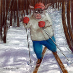 Framed print: Cross Country Trail Hog