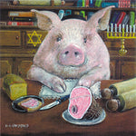 Framed print: Kosher Ham on Wry