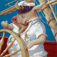 Matted Mini Print: Salt Pork